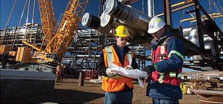 Oil sands site