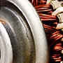 Electric motor maintenance with copper wire