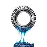 Mobilgrease XHP 222 enhances bearing life.