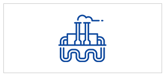 Landfill gas engine analysis icon