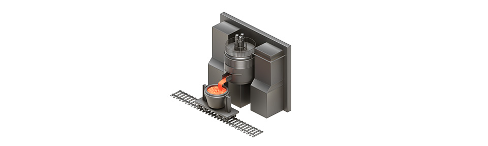 Electric arc furnace equipment piece