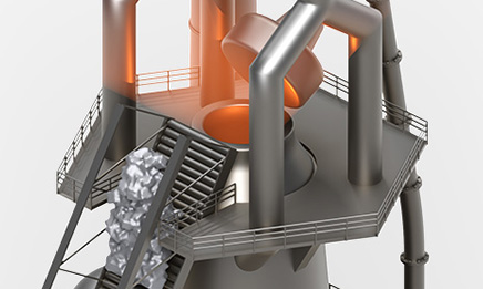 Furnace top feed