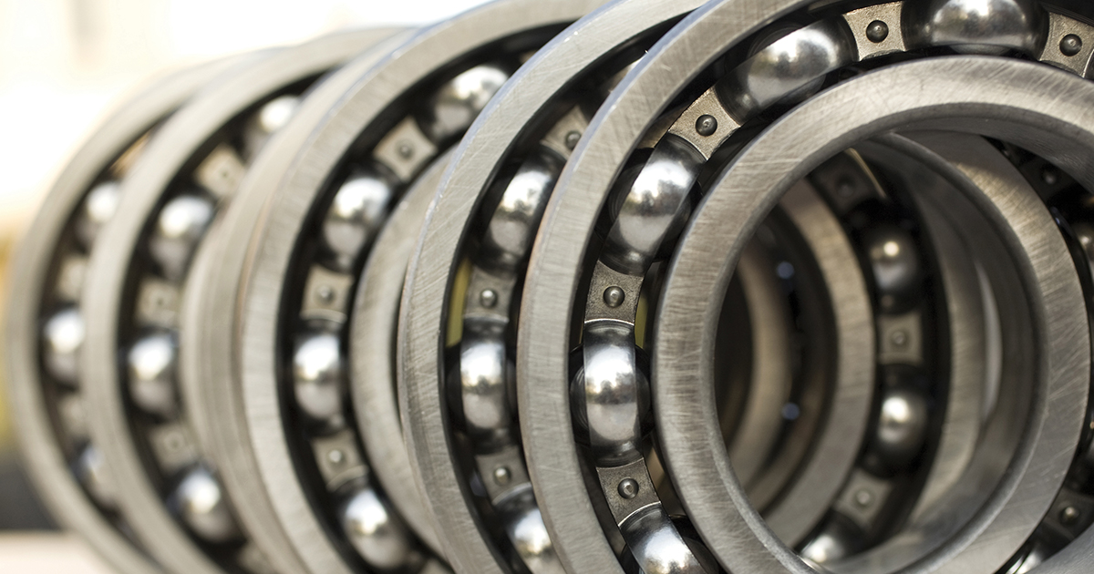 Bearings lubricated by grease Mobil™